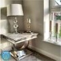 Arianna Marble Lamp Table in Grey - Vida Living