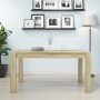 Bailey Oak 4 Seater Rectangle Dining Table