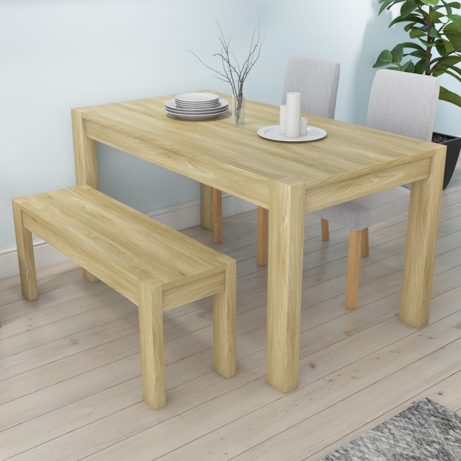 Bailey Oak Dining Bench