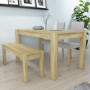 Bailey Oak Dining Bench
