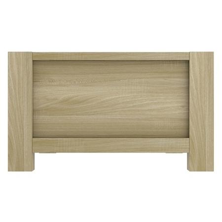 GRADE A1 - Bailey Oak Coffee Table with Storage Drawer