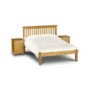 GRADE A2 - Julian Bowen Barcelona Double Pine Bed with Low Foot End