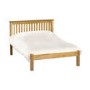 Julian Bowen Barcelona Double Pine Bed with Low Foot End