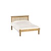 GRADE A2 - Julian Bowen Barcelona Double Pine Bed with Low Foot End