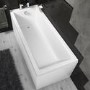 Sedona Single Ended Square Style Standard Bath - 1700 x 700mm