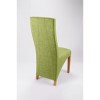 Amalga Linen Style Lime Pair of Chairs