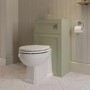 500mm Green Back to Wall Toilet Unit Only - Baxenden