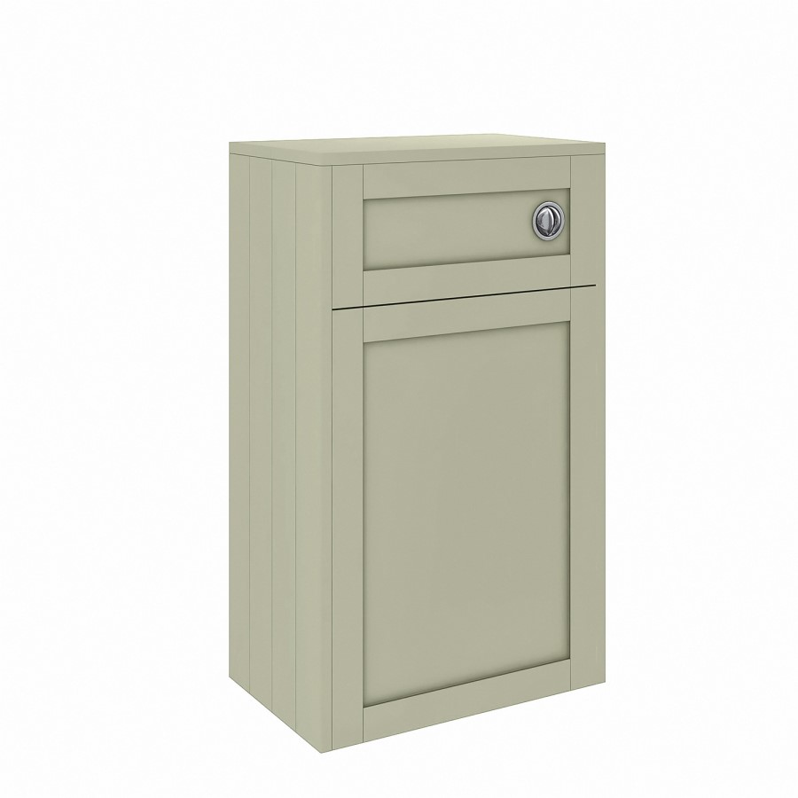 500mm Green Back to Wall Toilet Unit Only - Baxenden