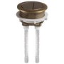 Brushed Brass 48mm Cistern Flush Button -  Suitable for Albi Ashford Newport Palma Ripley & Tanya