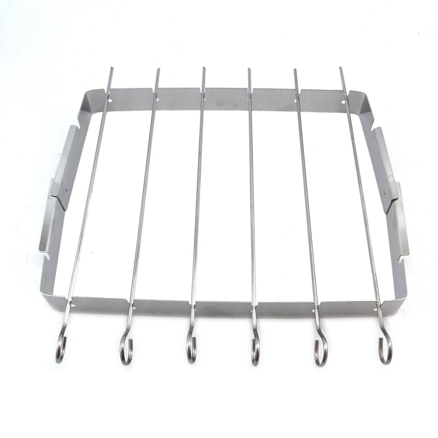 Boss Grill Folding Kebab Skewer Rack with 6 Skewers - Furniture123