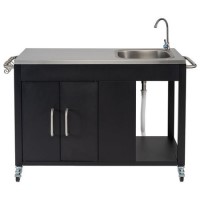 Boss Grill BBQ Serving Trolley with Sink