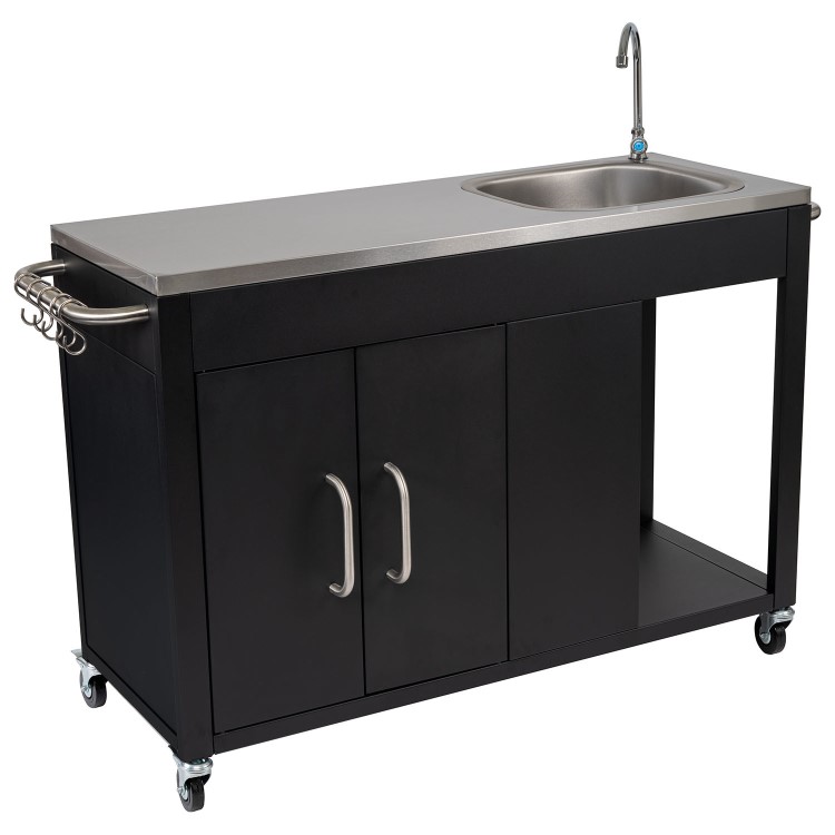 Boss Grill BBQ Serving Trolley with Sink