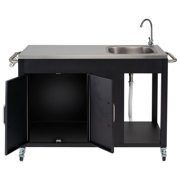 Boss Grill BBQ Serving Trolley with Sink