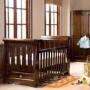 Boori Country Sleigh 3 in 1 Cot Bed in English Oak