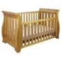 Boori Country Sleigh 3 in 1 Cot Bed in Heritage Teak