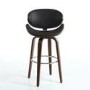 Bachelor Black Bar Stool