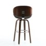 Bachelor Black Bar Stool