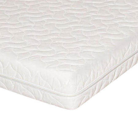 Lullababy Deluxe Sprung Cotbed Mattress - White