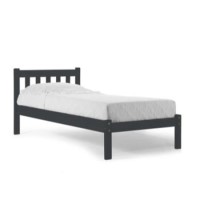 Verona Design Ltd Belluno Single Bed Frame in Graphite - Short