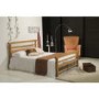 Verona Design Lecco Kingsize Bed Frame in Antique Pine - Long