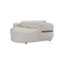 Cream Chenille 4 Seater Right Hand L-Shape Curved Chaise Corner Sofa - Bodhi