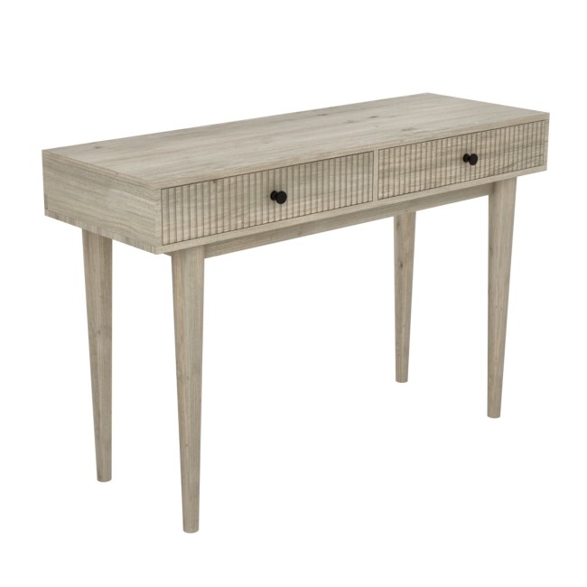 Beau Solid Wood 2 Drawer Console Table - Scandi Style