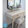 Beau Solid Wood 2 Drawer Dressing Table - Scandi Style