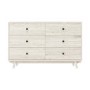 GRADE A2 - Beau Solid Wood Wide Chest of Drawers - Scandi Style