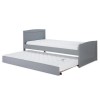 Beckton Single Guest Bed in Grey - Trundle Bed Included