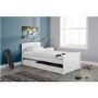 Beckton Single Guest Bed in White - Trundle Bed Included