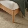 Oak Spindle Double Bed Frame - Julian Bowen