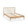 Oak Spindle Double Bed Frame - Julian Bowen