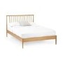 Oak Spindle Double Bed Frame - Julian Bowen