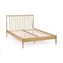 Oak Spindle Double Bed Frame - Julian Bowen