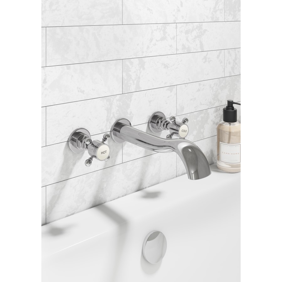 Taylor & Moore Wall Mounted Basin Mixer Tap