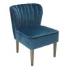 LPD Bella Occasional Chair in Midnight Blue Velvet