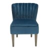 LPD Bella Occasional Chair in Midnight Blue Velvet