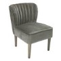 LPD Bella Occasional Chair in Steel Grey Velvet