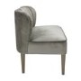 LPD Bella Occasional Chair in Steel Grey Velvet