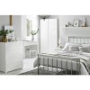 LPD Bellini Double Bed in Chrome with Diamante Trim