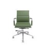 Green Faux Leather Office Chair - Benson