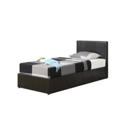 Birlea Furniture Berlin Single Ottoman In Brown