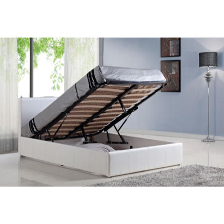 Birlea Furniture Berlin King Size Ottoman In White
