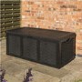 Rowlinson Graphite Plastic Outdoor Storage Box