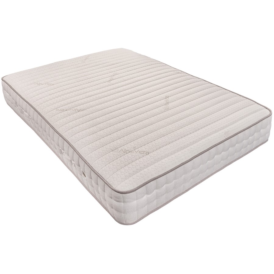King Size Hybrid Aloe Vera Memory Foam Top 2000 Pocket Sprung Hybrid Mattress - Sleepful Wellness