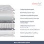 Super King Size Hybrid Cooling Memory Foam Top 2000 Pocket Sprung Hybrid Mattress - Sleepful Wellness
