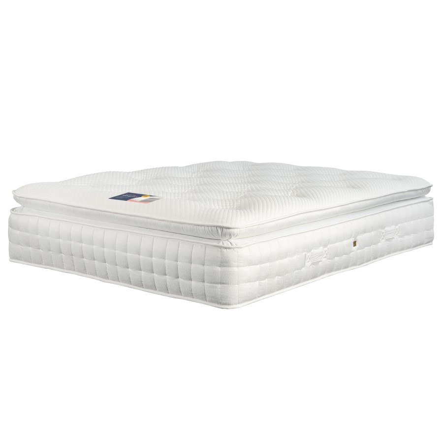 ONLY OPENED - Double 1000 Pocket Sprung Pillow Top Mattress - Sleepful