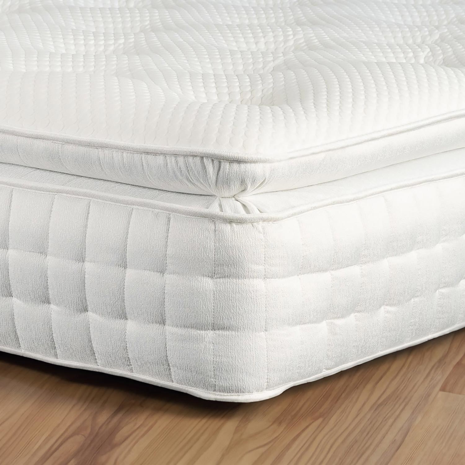 Photo of Super king 1000 pocket sprung pillow top mattress - sleepful