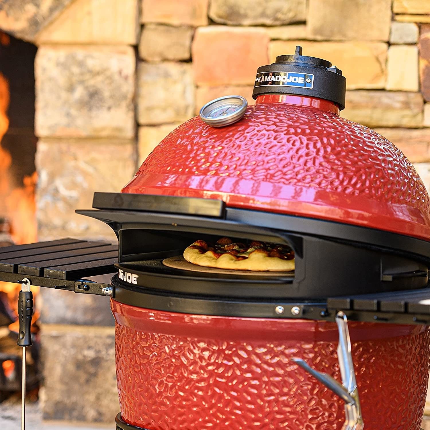 Kamado Joe DoJoe Pizza Stone For Classic Joe Furniture123 kamado-joe-dojoe-pizza-stone-for-classic-joe-furniture123