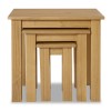 Brooklyn Solid Wood Nest of Tables- Set of 3